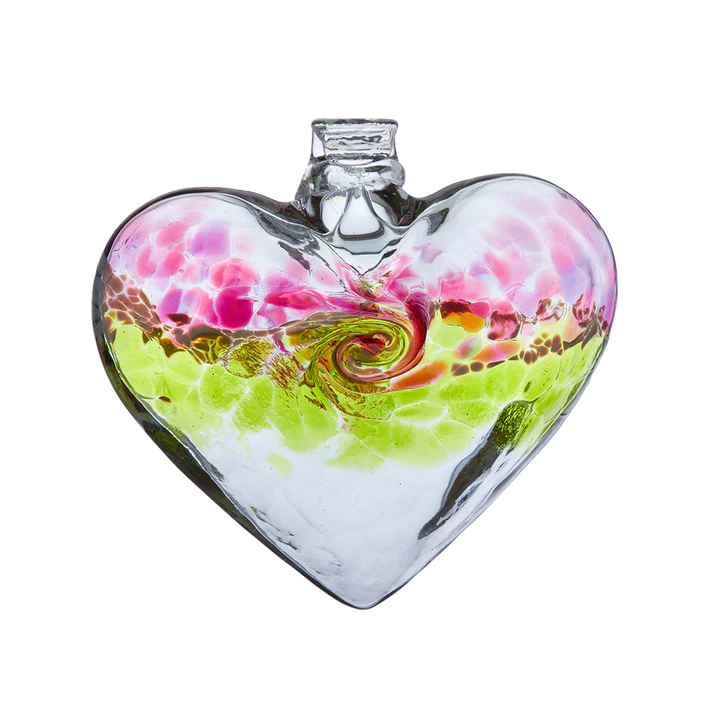 HEART VAN GLOW CRANBERRY/LIME - Stained Glass Express