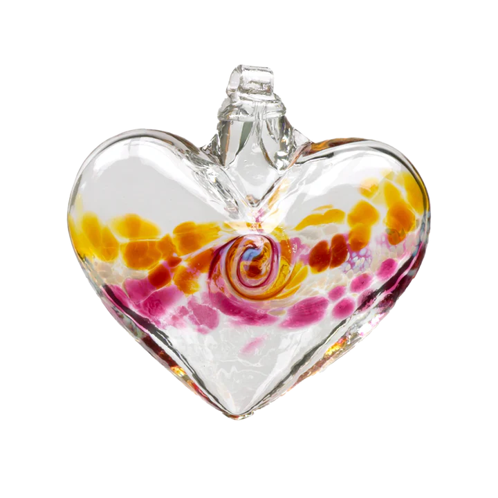 HEART VAN GLOW GOLD/PINK - Stained Glass Express