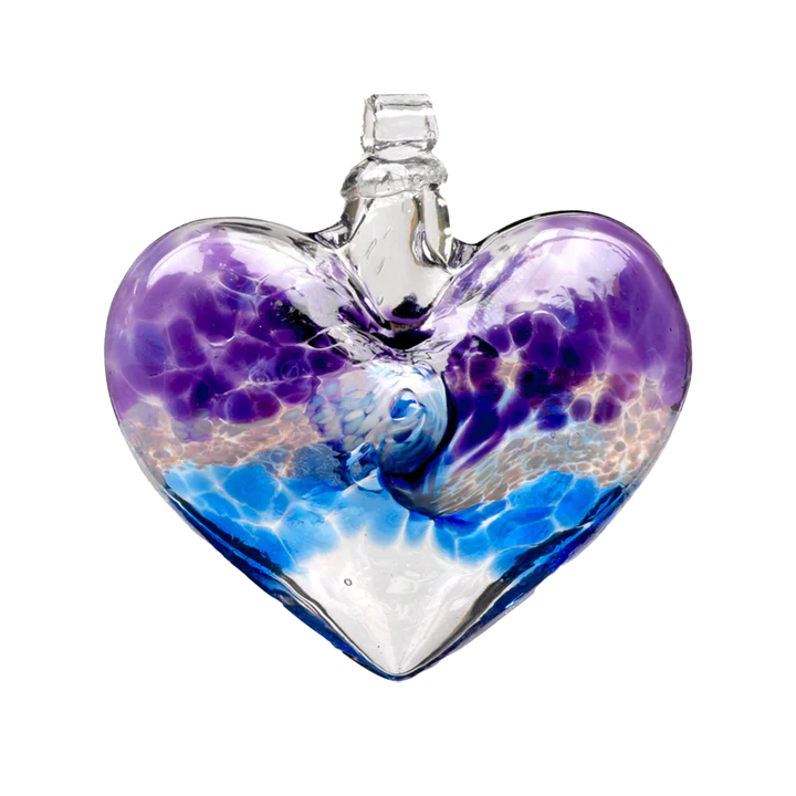 HEART VAN GLOW PURPLE/BLUE - Stained Glass Express