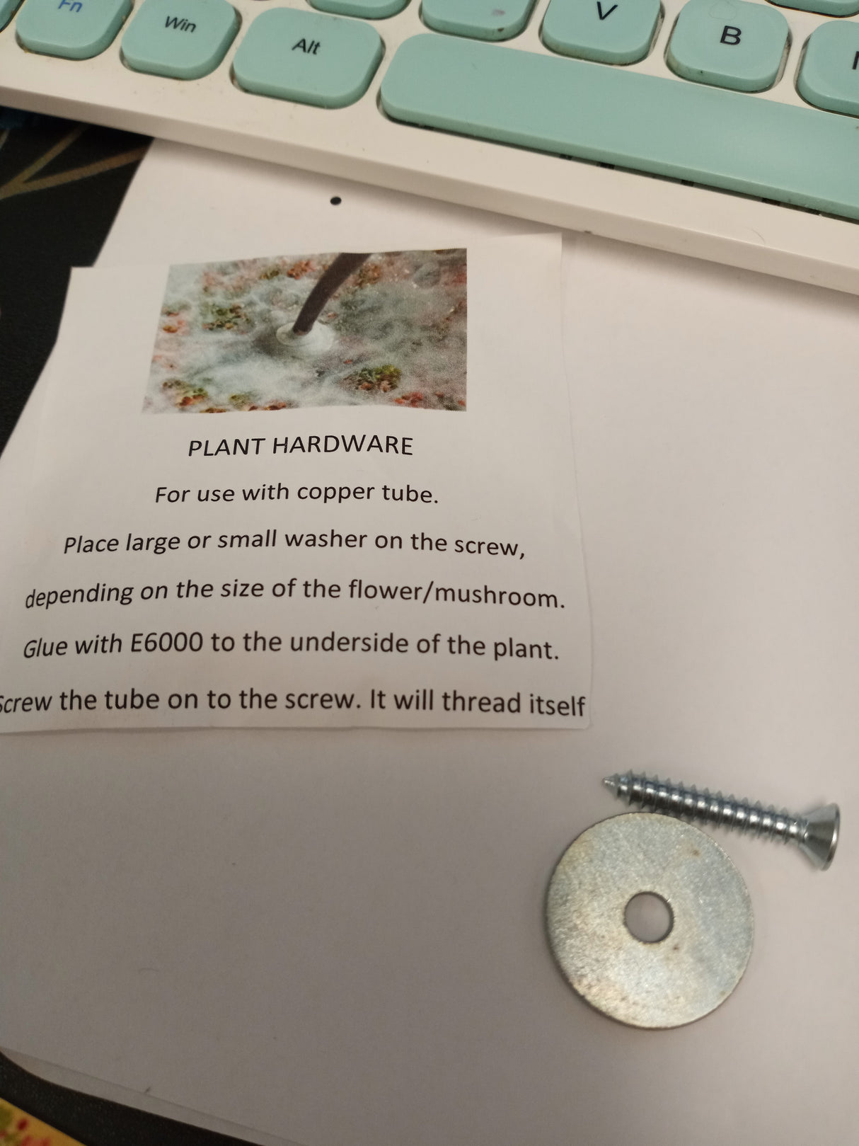 Hardware for Plant Stakes