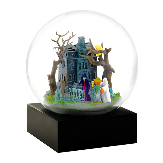 Haunted House Snow Globe