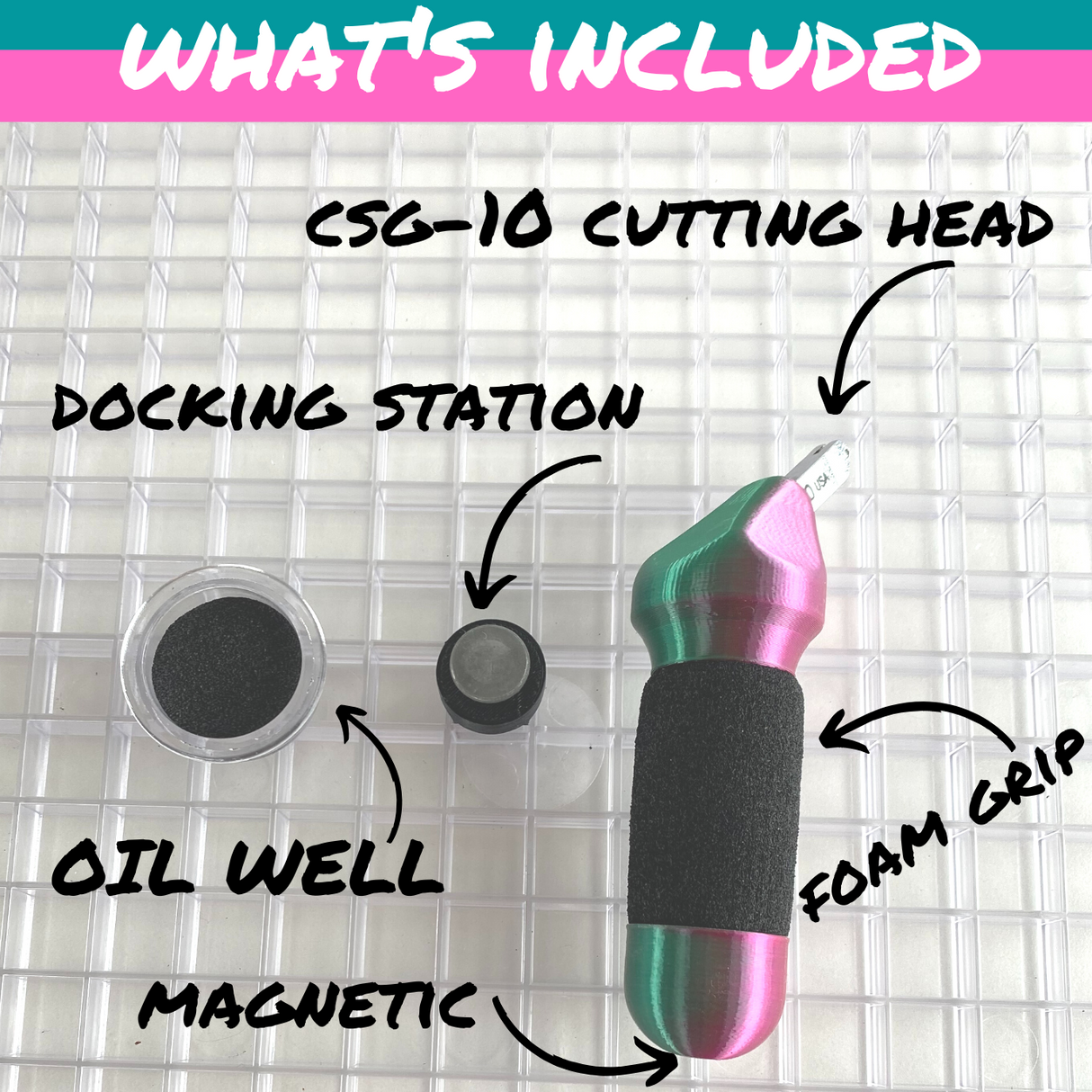 4" Hummingbird Handheld Cutter