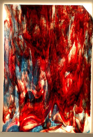 ICE WHITE, RED, BL, PK STIPPLE - Stained Glass Express