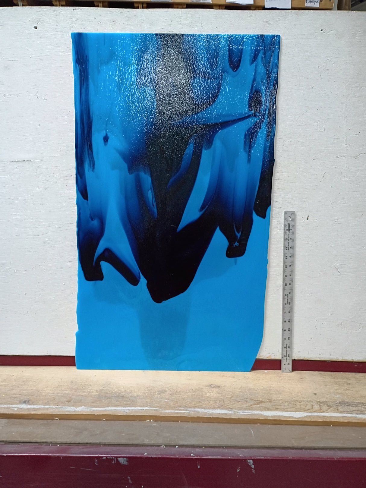 90 COE Light Cyan with Aventurine Blue