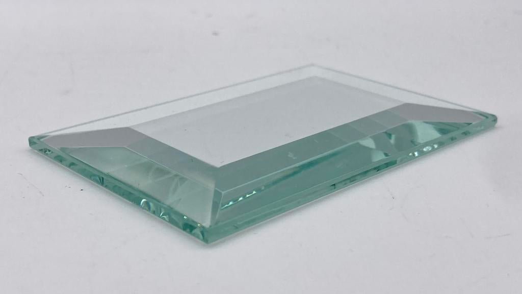 Bevel Clear Rectangle 2" x 3"