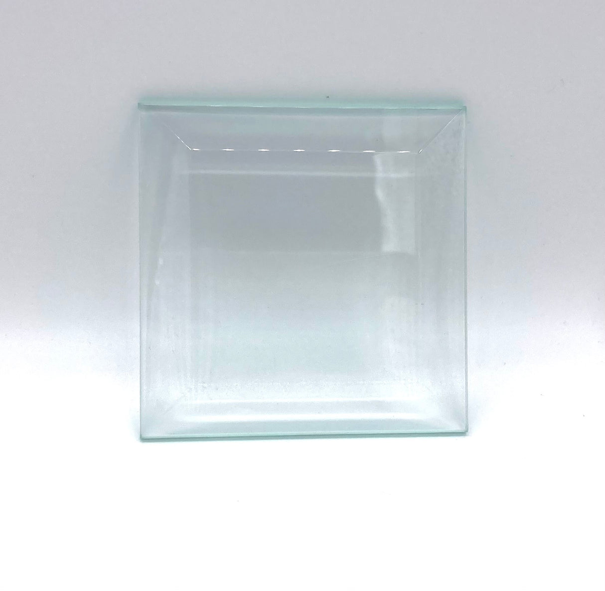 Bevel Clear Square 3"