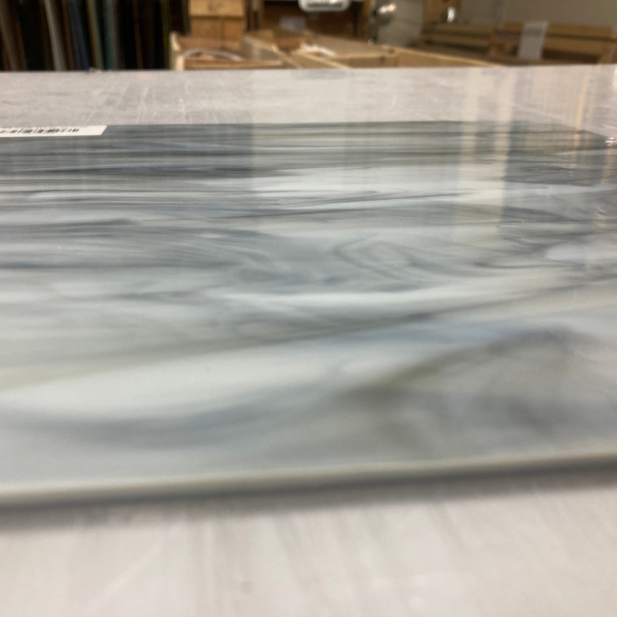 96 COE White with Light Gray