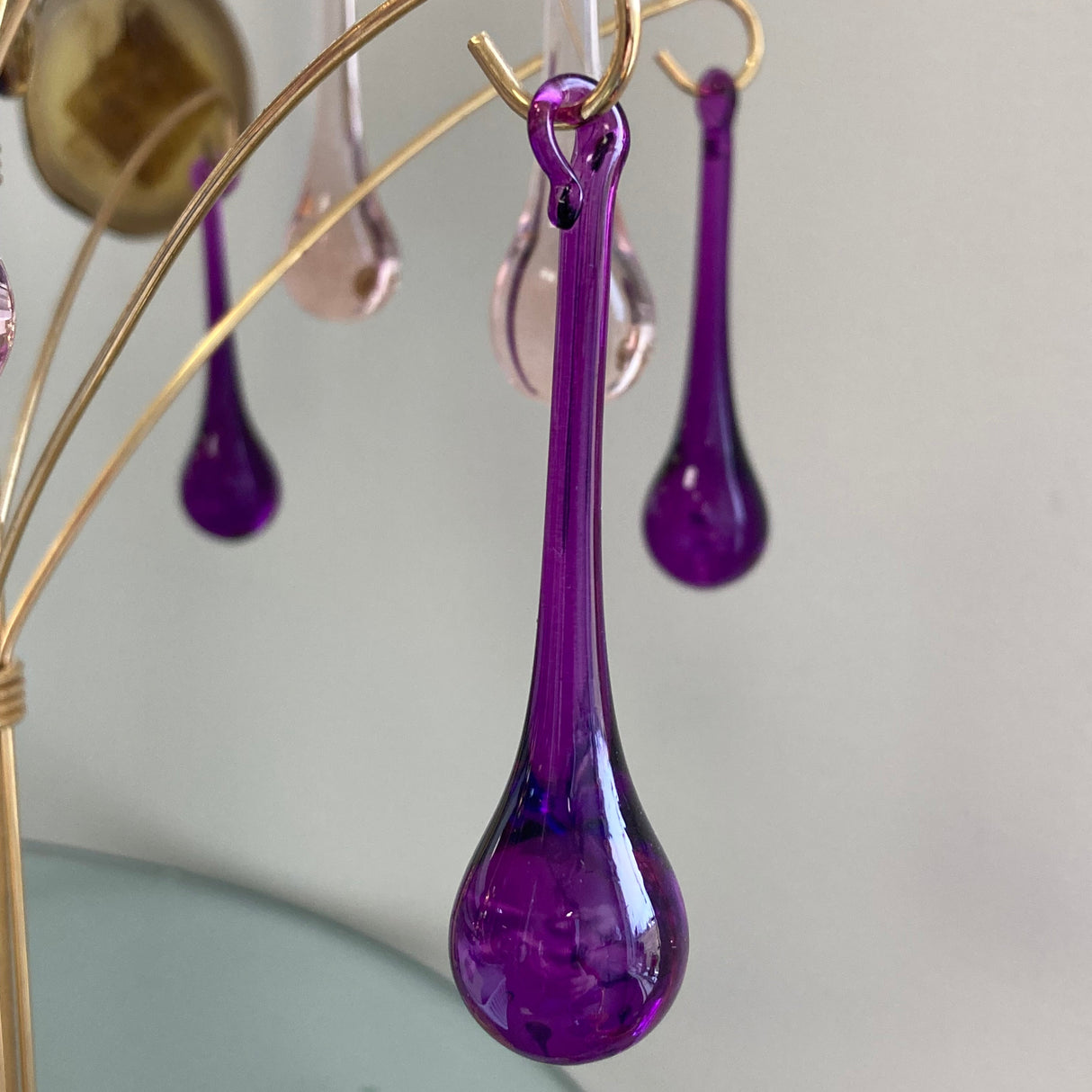 Raindrop 75Mm Purple