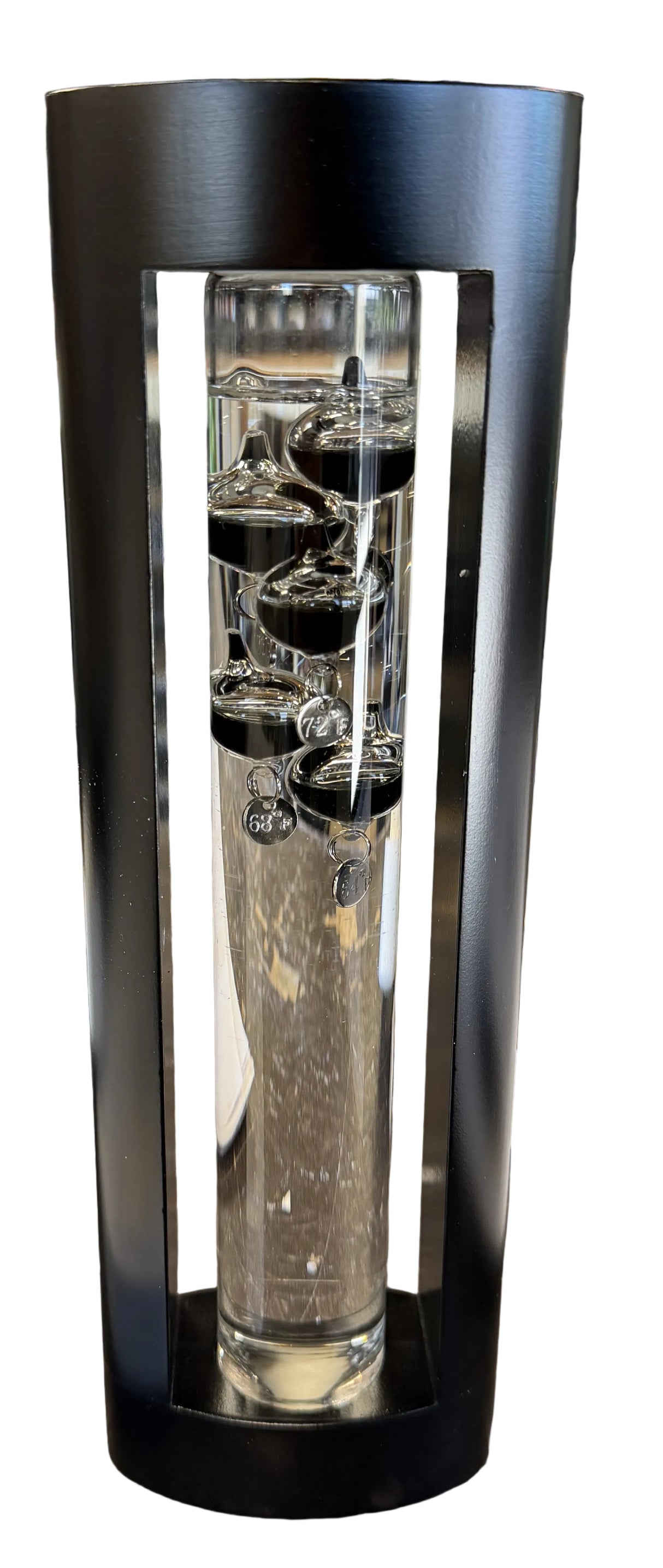 Galileo Designer Wood Galileo Thermometer