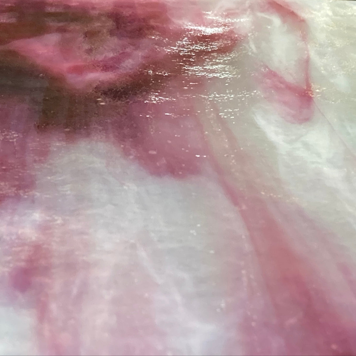 White Ice, Bubblegum, Gold Pink Stipple