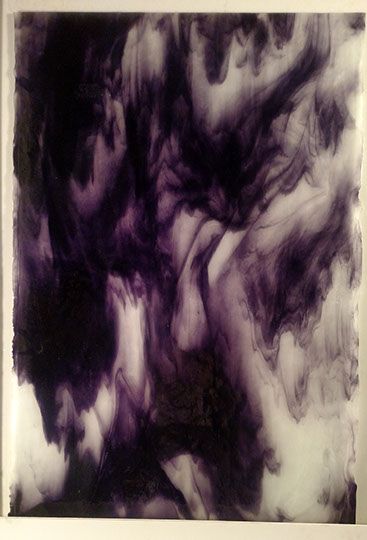 Ice White and Purple Stipple - Stained Glass Express