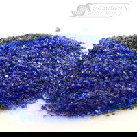 Imported Blue 33 COE Frit - Stained Glass Express