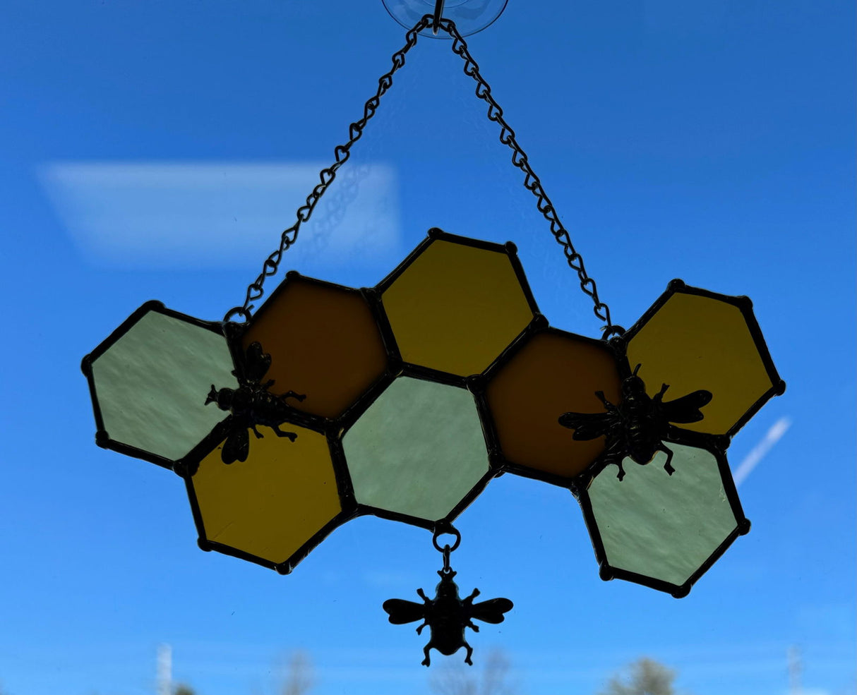 Inspiration Kit 159 Hanging Honeycomb - Stained Glass Express