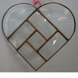 Inspiration Kit 1 Heart Bevel - Stained Glass Express