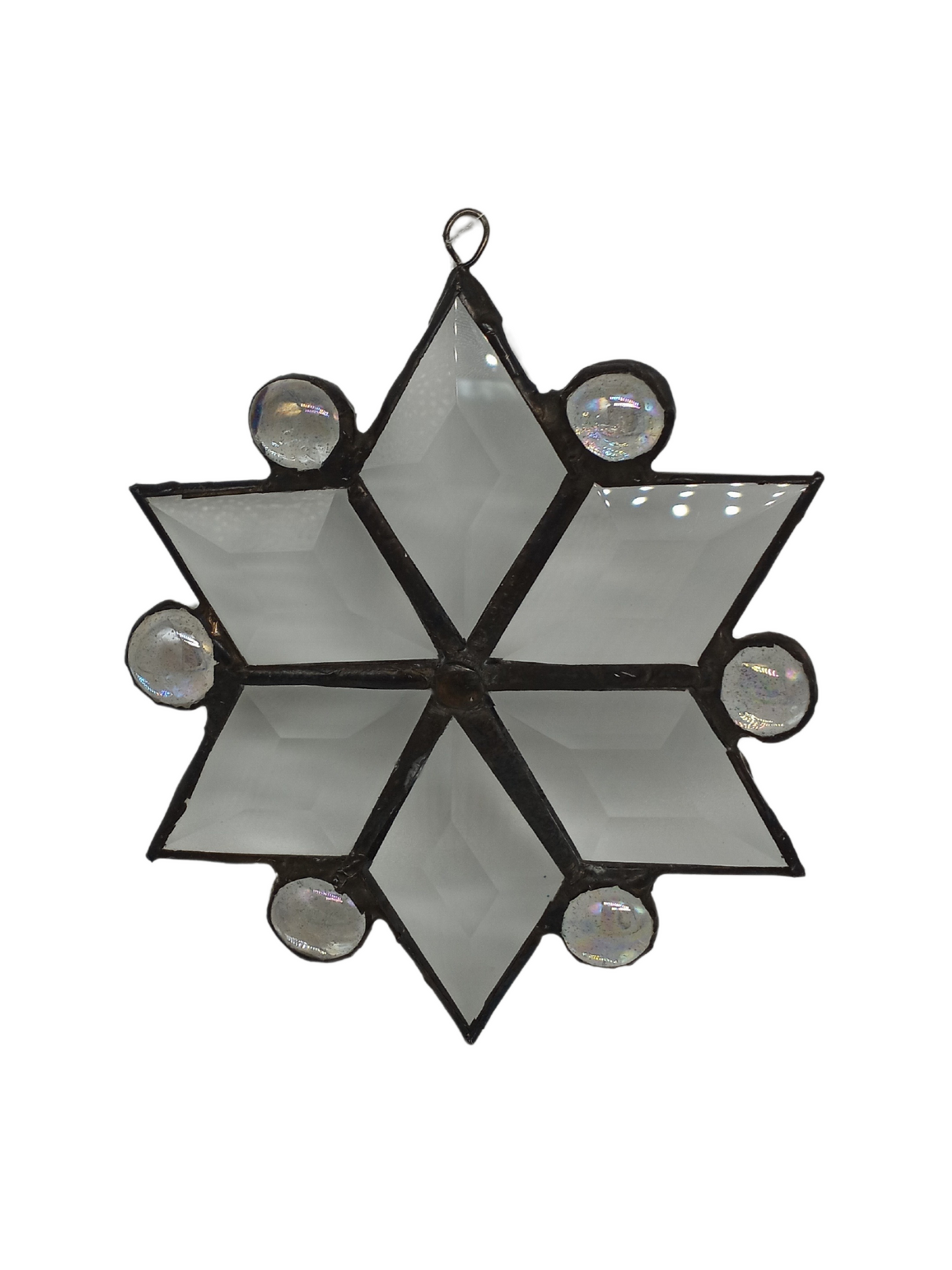Inspiration Kit Bevel Snowflake 1 - Stained Glass Express