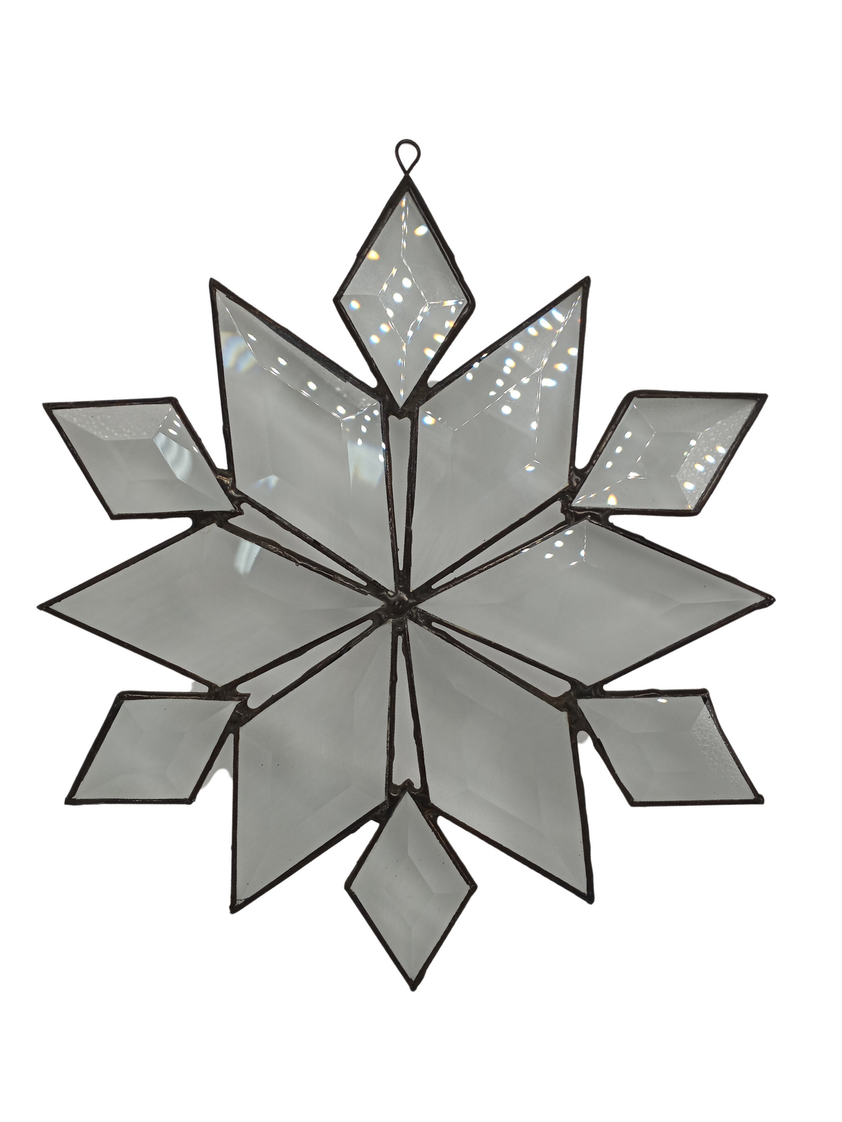 Inspiration Kit Bevel Snowflake 2 - Stained Glass Express