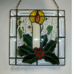 Inspiration Kit Christmas Candle - Stained Glass Express
