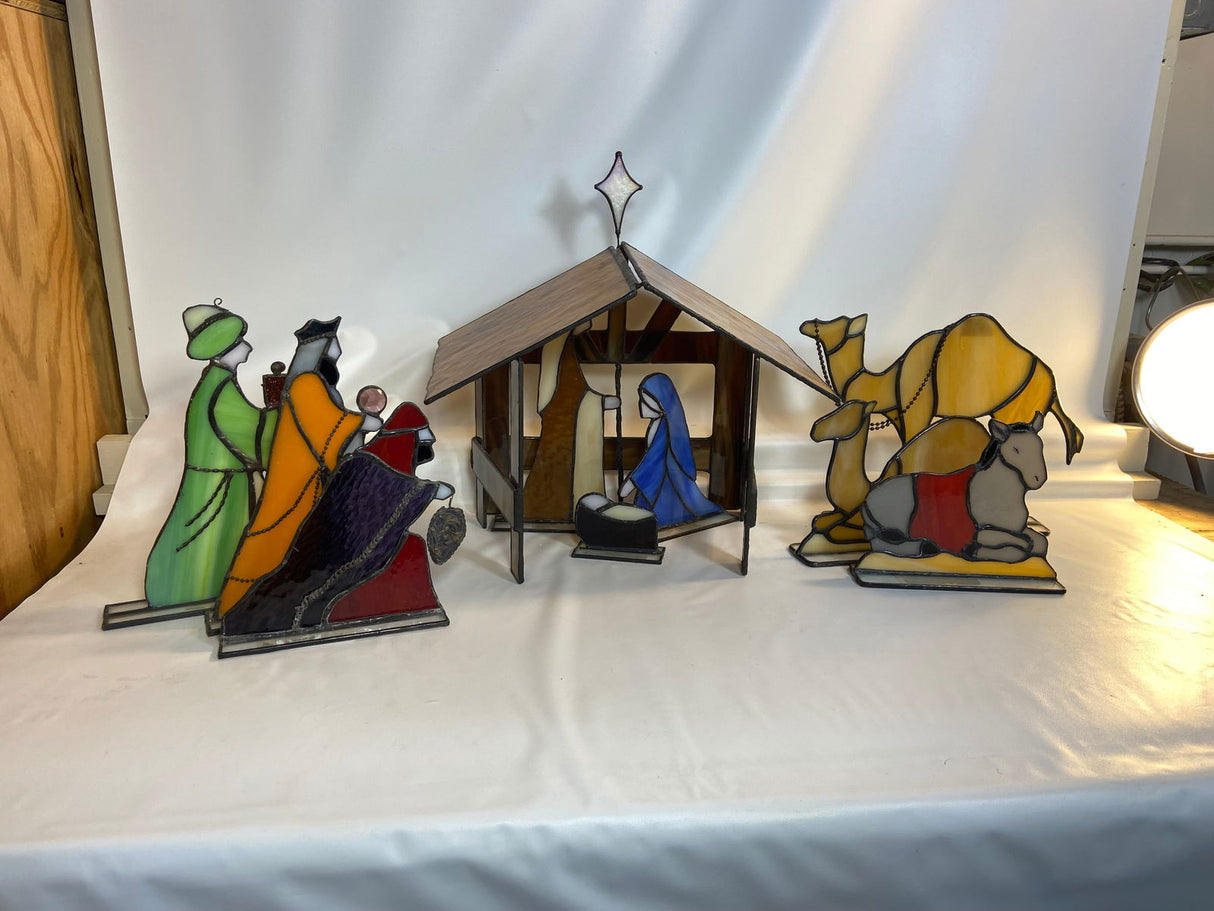 Inspiration Kit Nativity: Stable and Star - Stained Glass Express