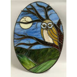 Inspiration Kit Owl - Stained Glass Express