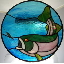 Inspiration Kit Trout Panel Color - Stained Glass Express