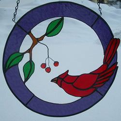 Inspiration Kit Winter Cardinal - Stained Glass Express