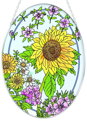 Sunflower Pink Suncatcher