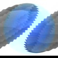 Jewel Faceted Round 20 mm Dark Blue - Stained Glass Express