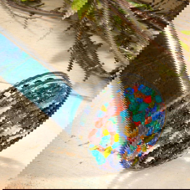 KALEIDOSCOPE DOUBLE WHEEL - Stained Glass Express