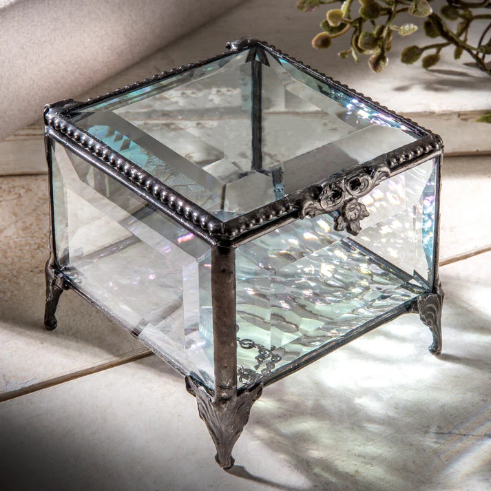 Keepsake Box, Clear Bevels