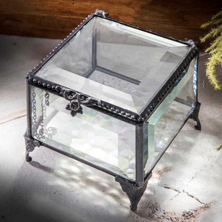 Keepsake Box, Clear Bevels