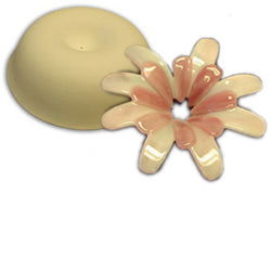 Large Hump with Drop Flower Mold - Stained Glass Express