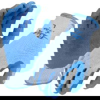 Large Premium Rubber Palm Coated Work gloves - Stained Glass Express