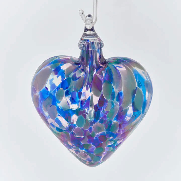 Lavender Heart - Stained Glass Express