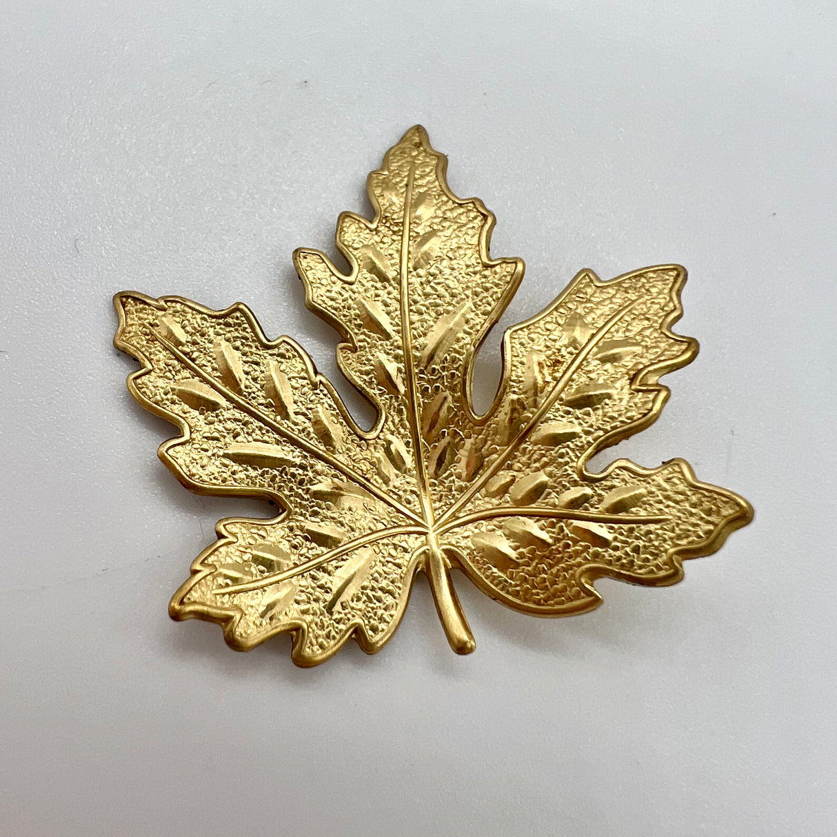 Leaf Filigree Brass