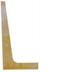 Leponitt Wooden Glass L Square 12 inch - Stained Glass Express