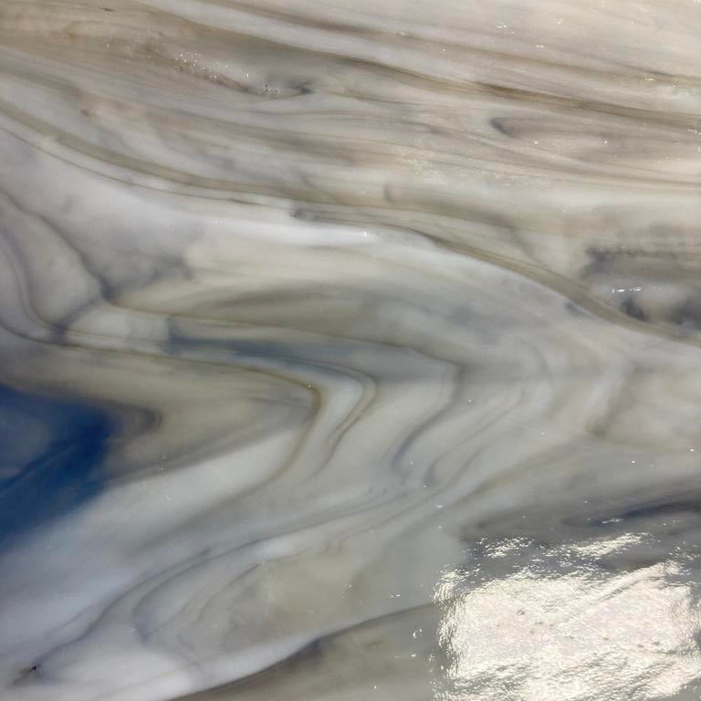 Light Brown and White Opal