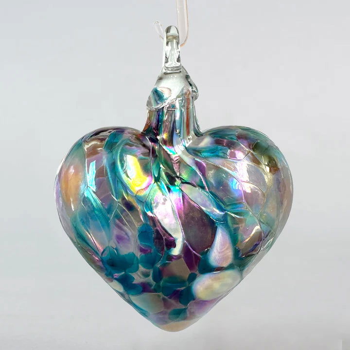 Lilac Heart - Stained Glass Express