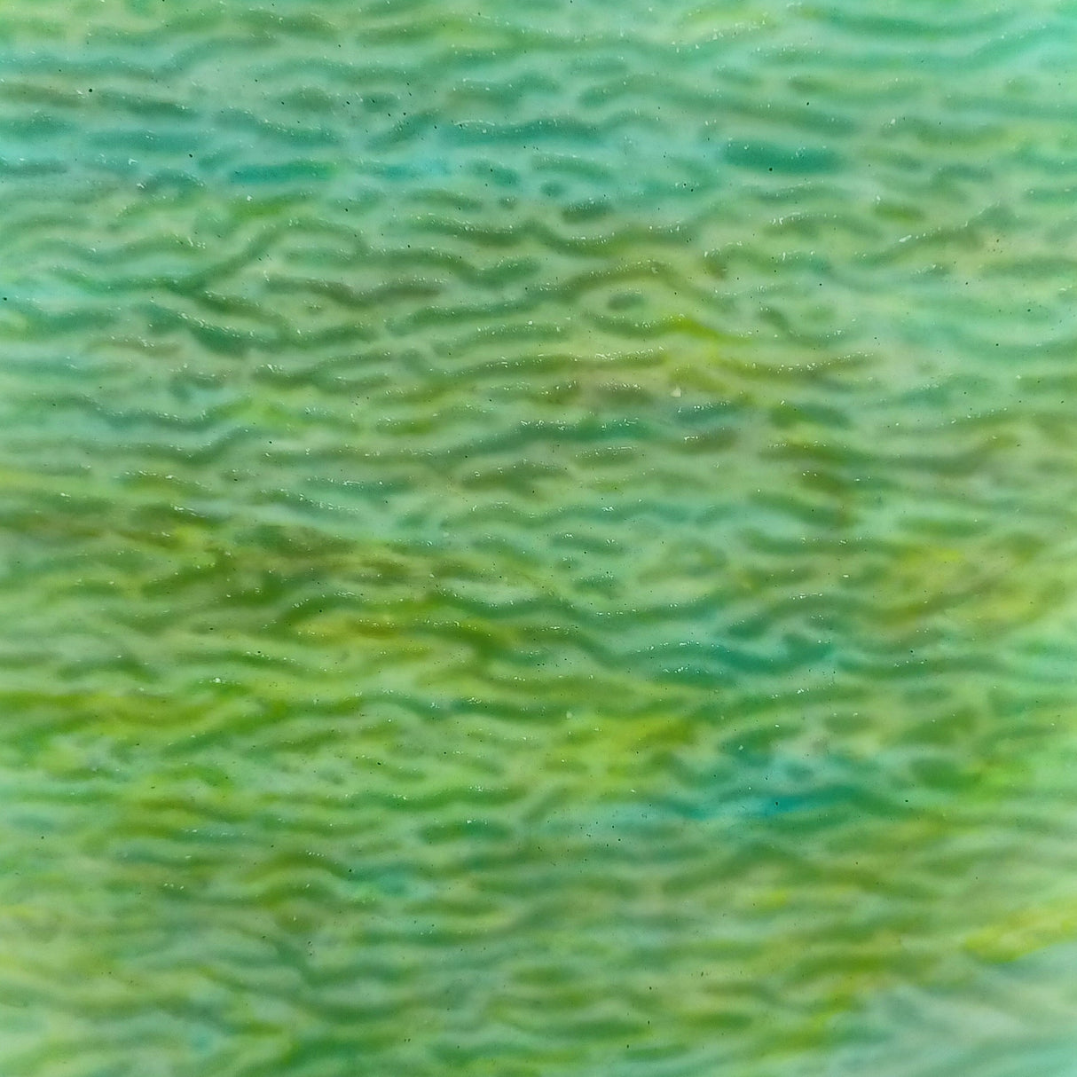 Lime, White and Sky Blue Ripple