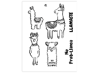Llama Silk Screen - Stained Glass Express