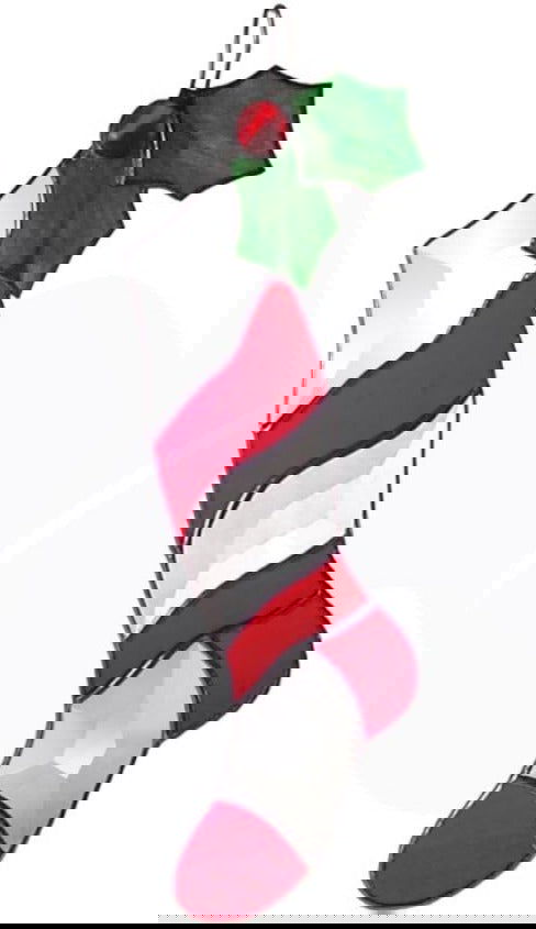 Long Stocking Christmas Suncatcher - Stained Glass Express