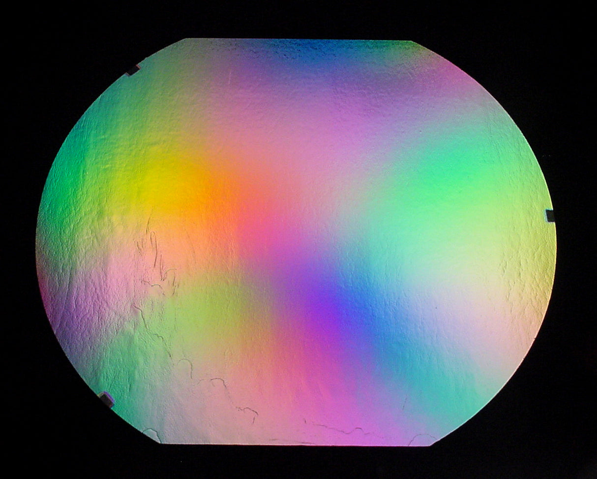 90 Coe Dichroic Rainbow Mix on Black