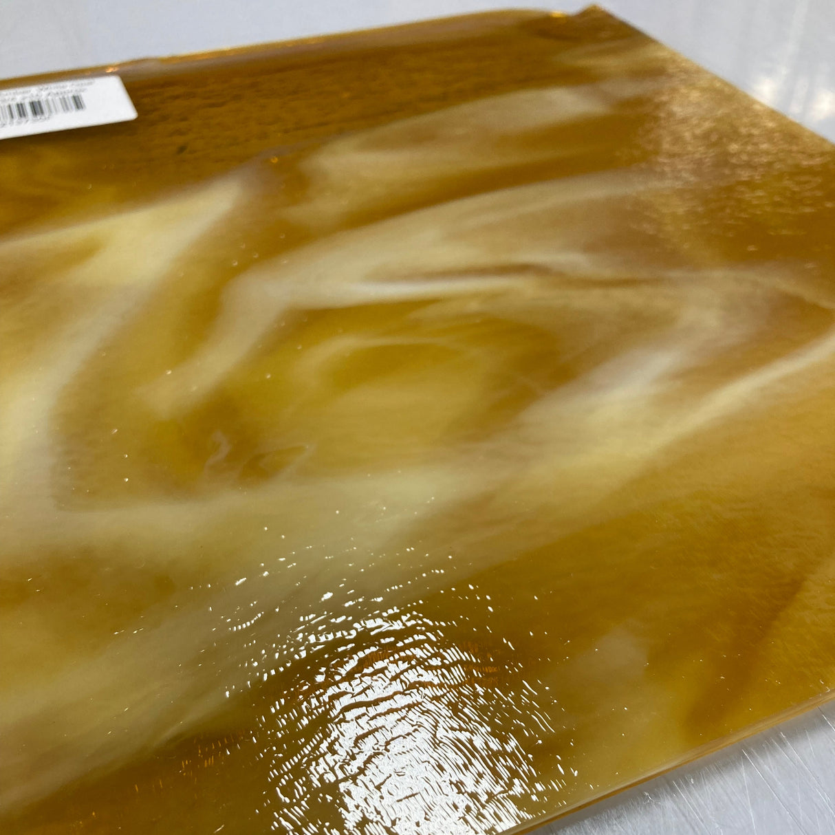 90 COE Med Amber, White Opal