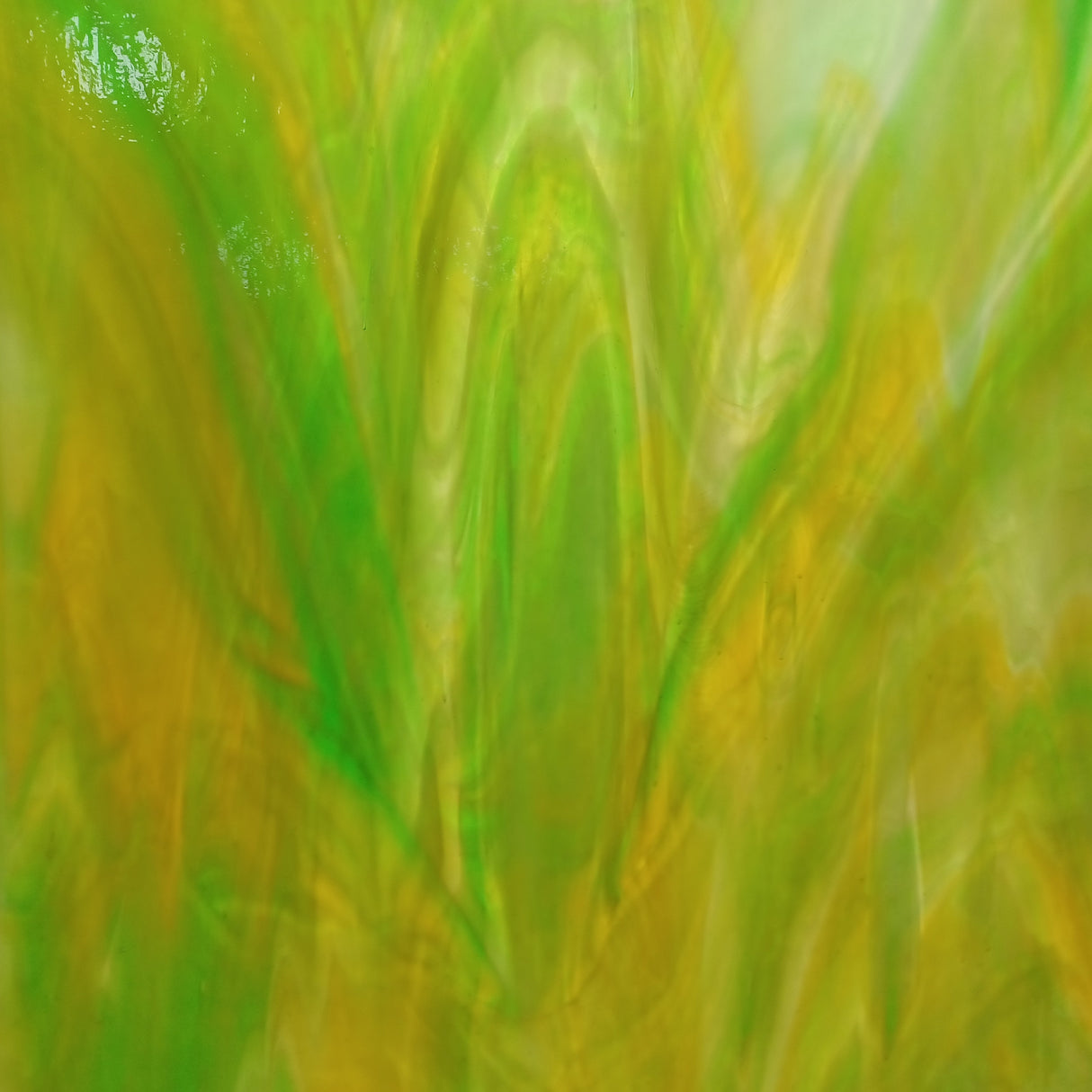 Medium Green, Brown, White Wispy Opal