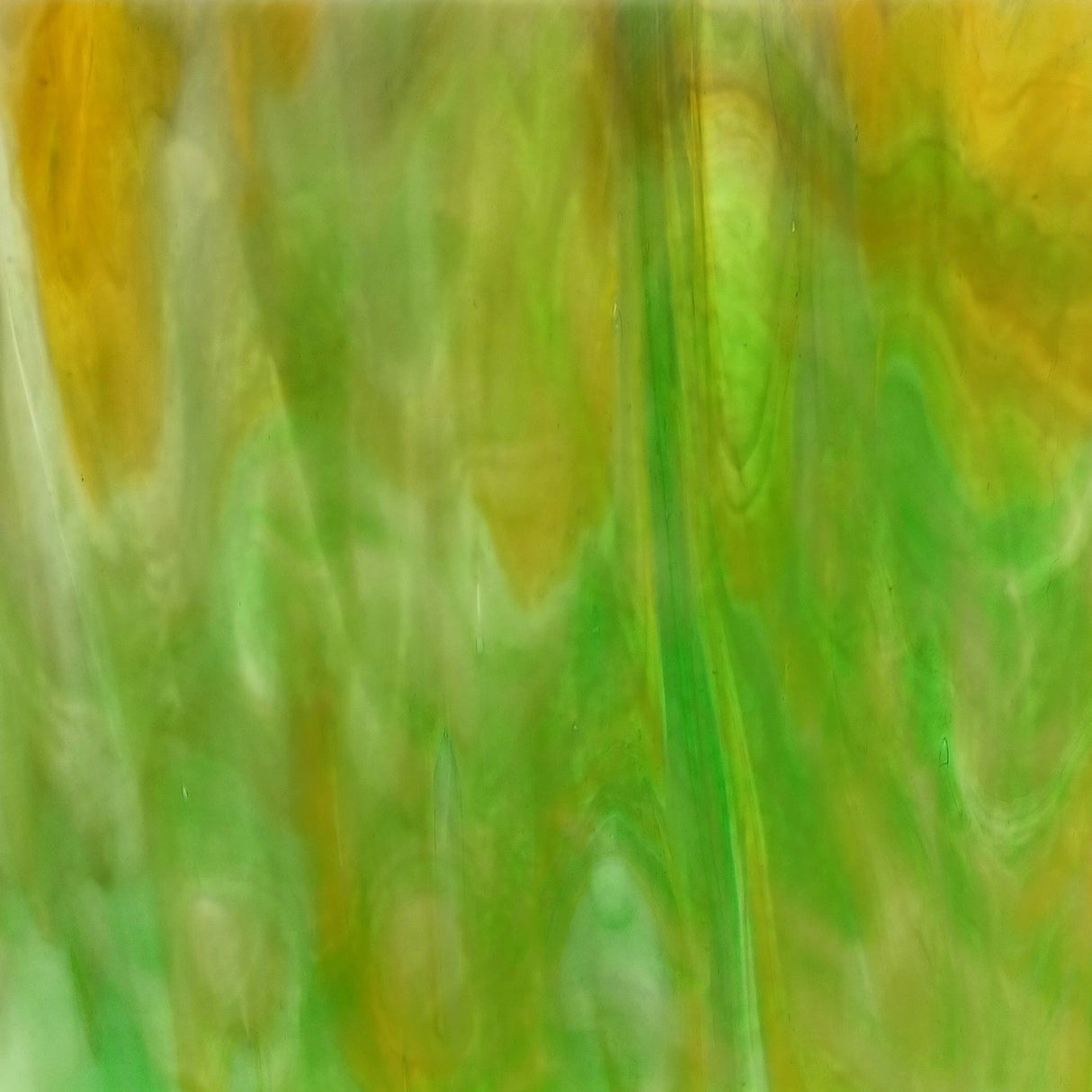 Medium Green, Brown, White Wispy Opal