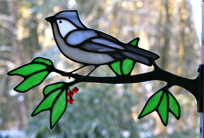 Midi Window Frame Birds on Branches Kit #2