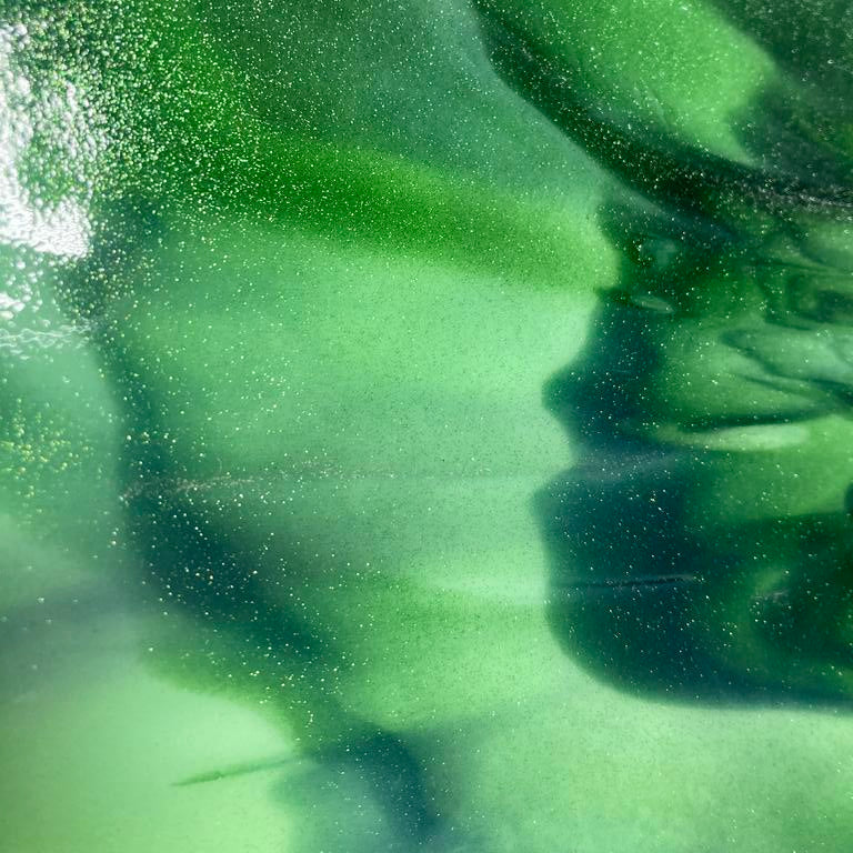 90 COE Mint Opal, Dark Forest Green Single-Rolled