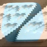 Mold 9 Heart Casting - Stained Glass Express