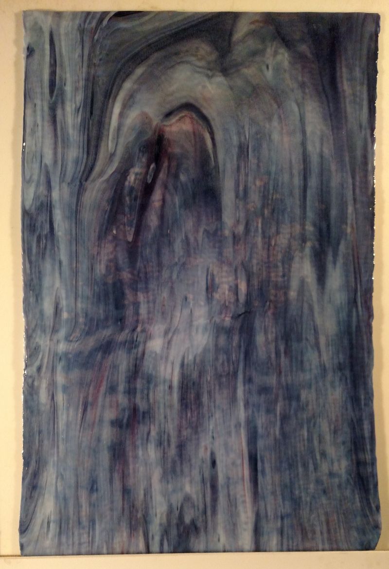 Neodymium Opal Mix w/ Gld Pk & Pur Tiffany Reproduction - Stained Glass Express