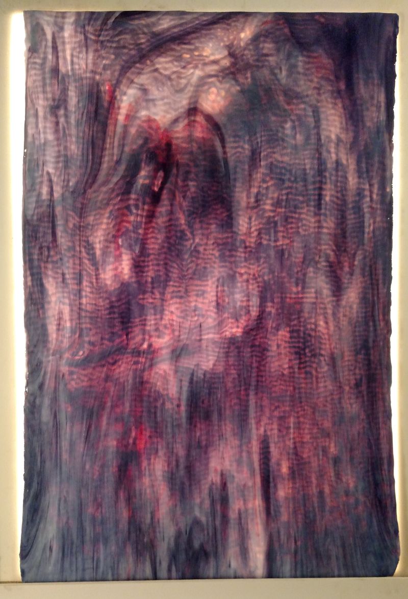 Neodymium Opal Mix w/ Gld Pk & Pur Tiffany Reproduction - Stained Glass Express