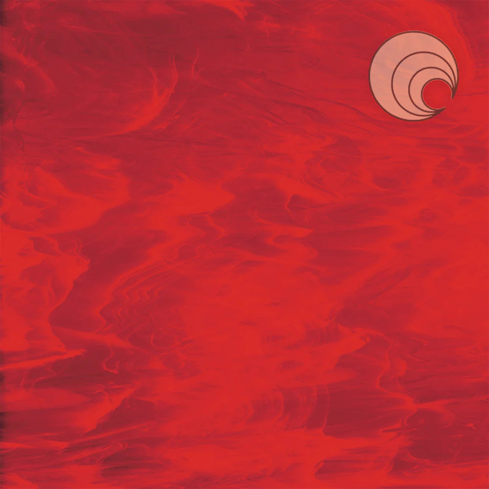 96 COE Red with White Wispy